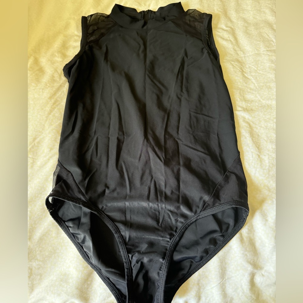 iEFiEL Girls Black Ballet Leotard